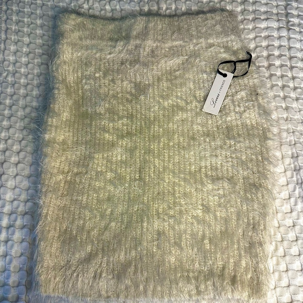 Lovers + Friends Furry Skirt